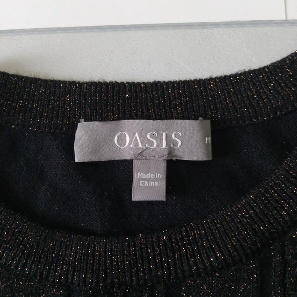 $5 LAST CALL! OASIS ~ Ruffle Sweater - Picture 8 of 10